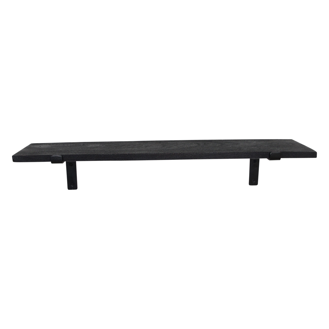 Wandplank Factory zwart 80 cm - RAW