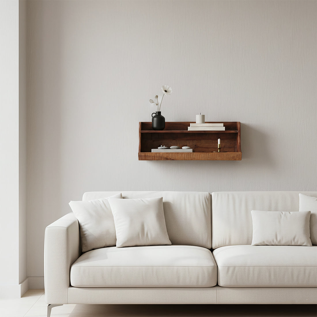 Wandplank Factory 60 cm - RAW