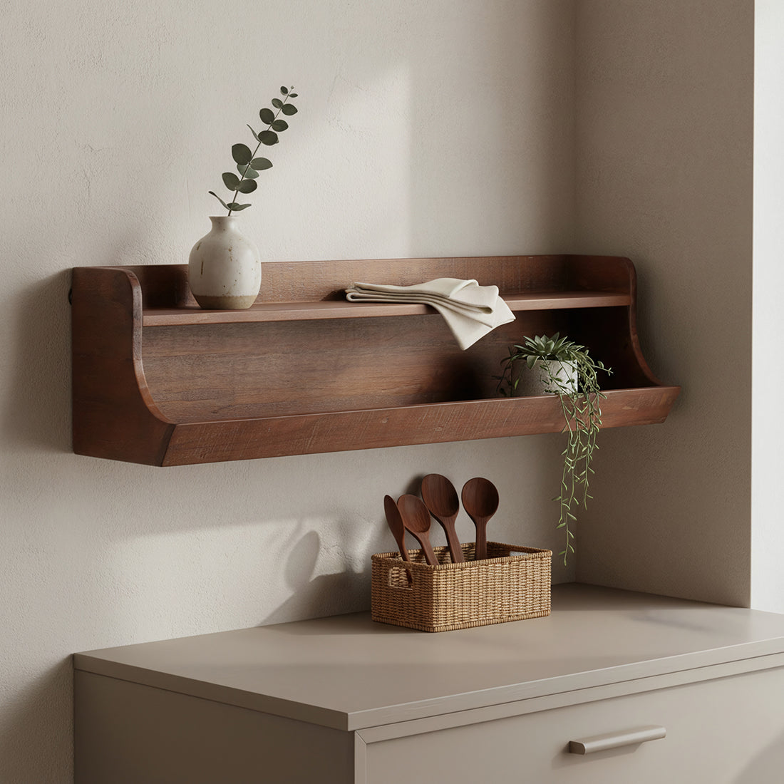 Wandplank Factory 80 cm - RAW