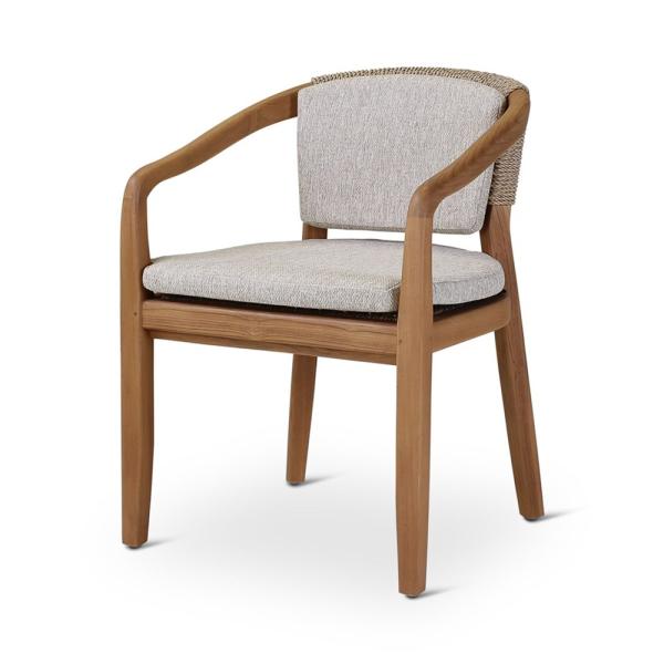 Outdoor armstoel Elias teak naturel - VDC