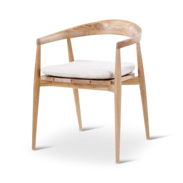 Armstoel outdoor Emma teak naturel - VDC