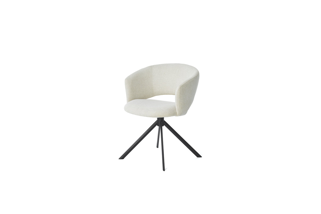 Armstoel ACE SWIFEL: SNEAK NATURAL 01 OF LINEN 110 - YL