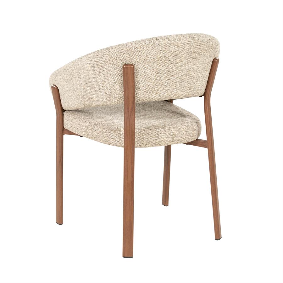 Armstoel Sedia bruin of naturel  - BYB