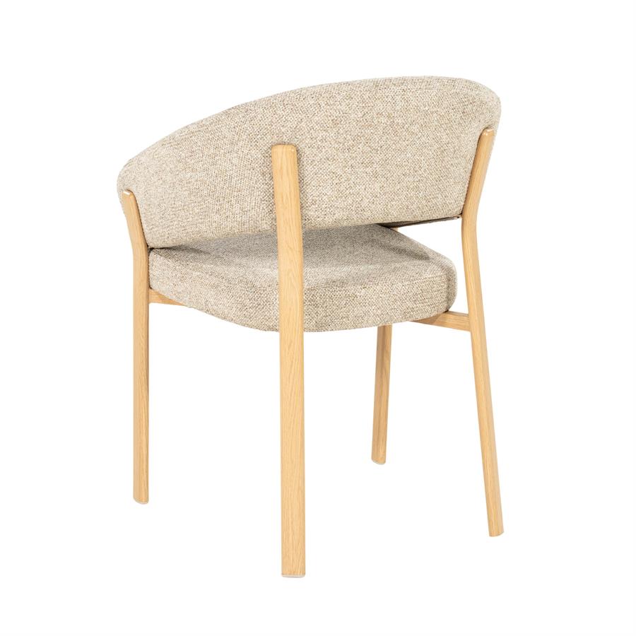 Armstoel Sedia bruin of naturel  - BYB