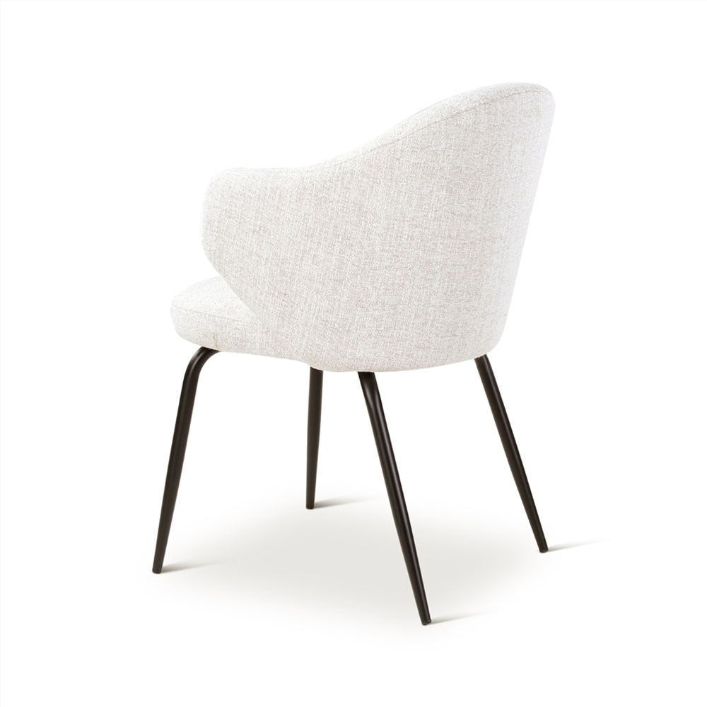 Armstoel Yalo naturel of brick