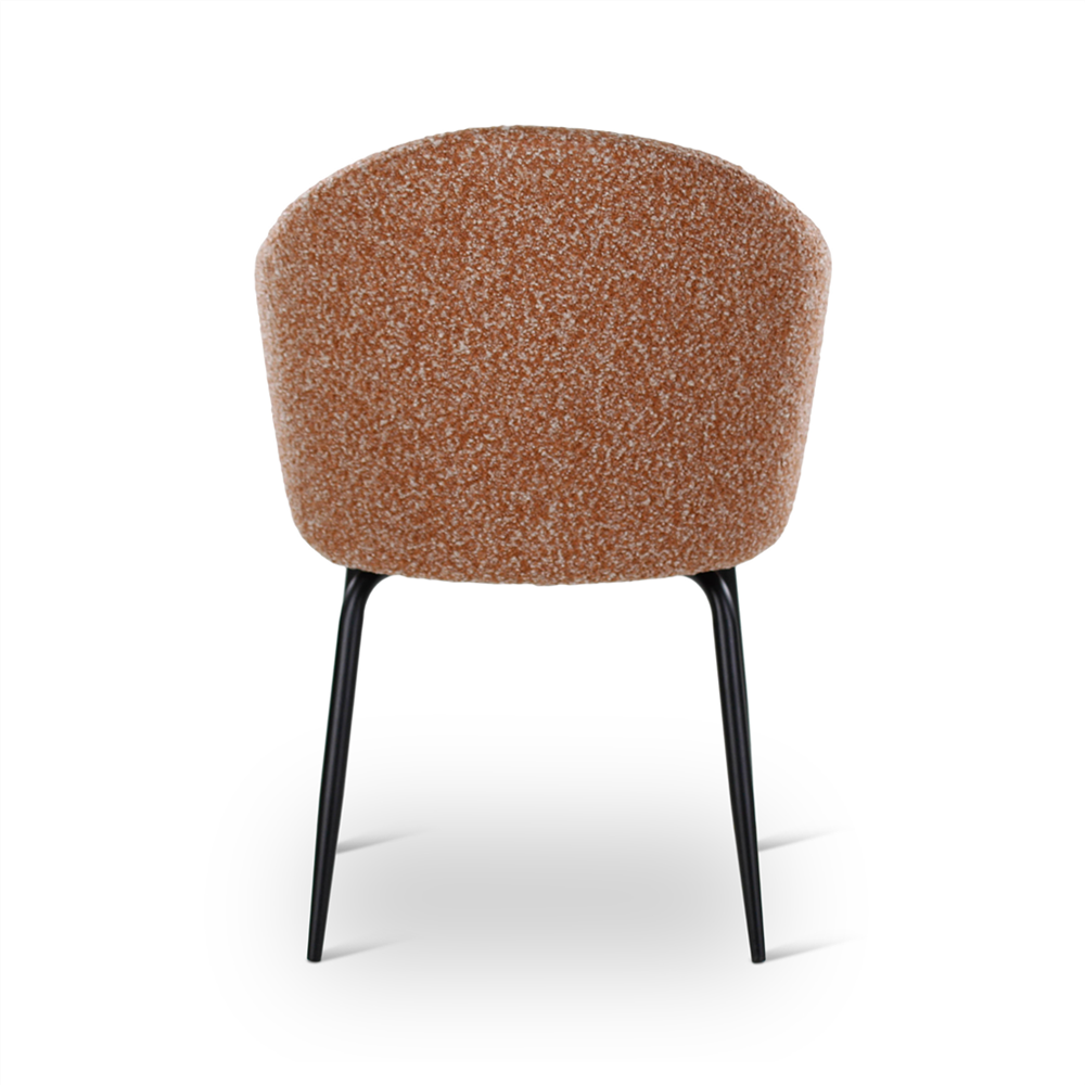 Armstoel Yalo naturel of brick