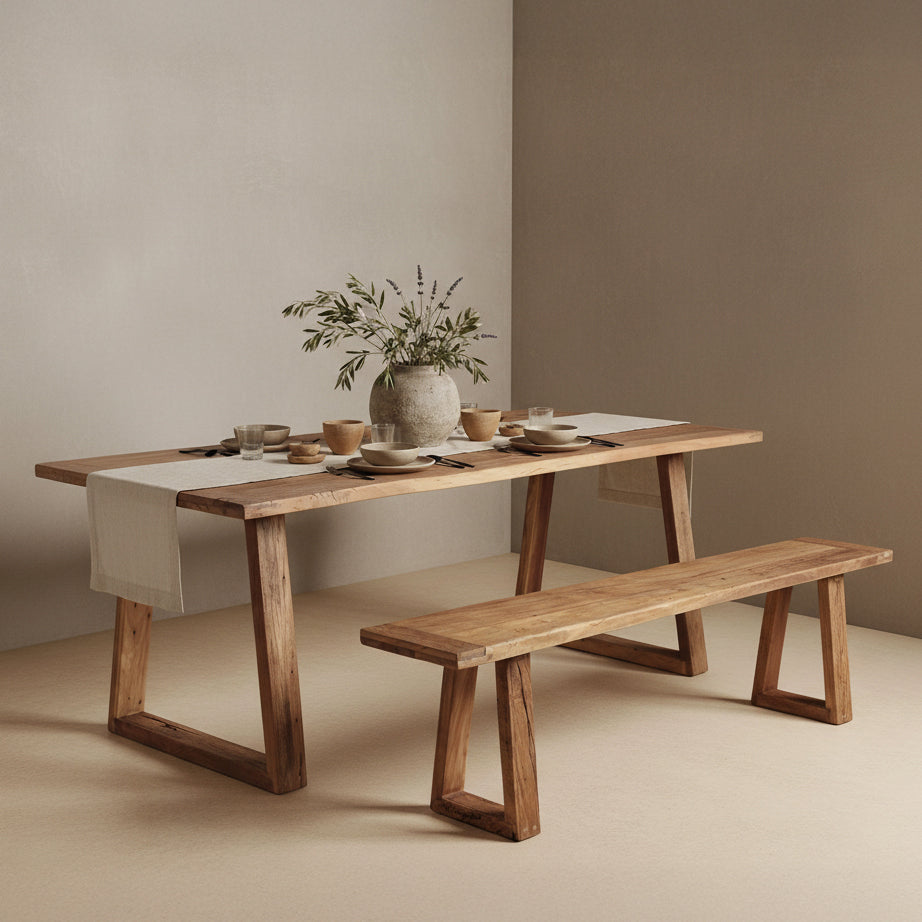 Farmwood eetkamerbank - 180 cm - RAW