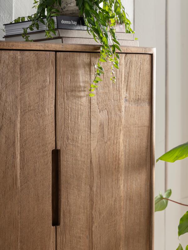 Meuble de rangement bas Bliss, 2 portes -DTP