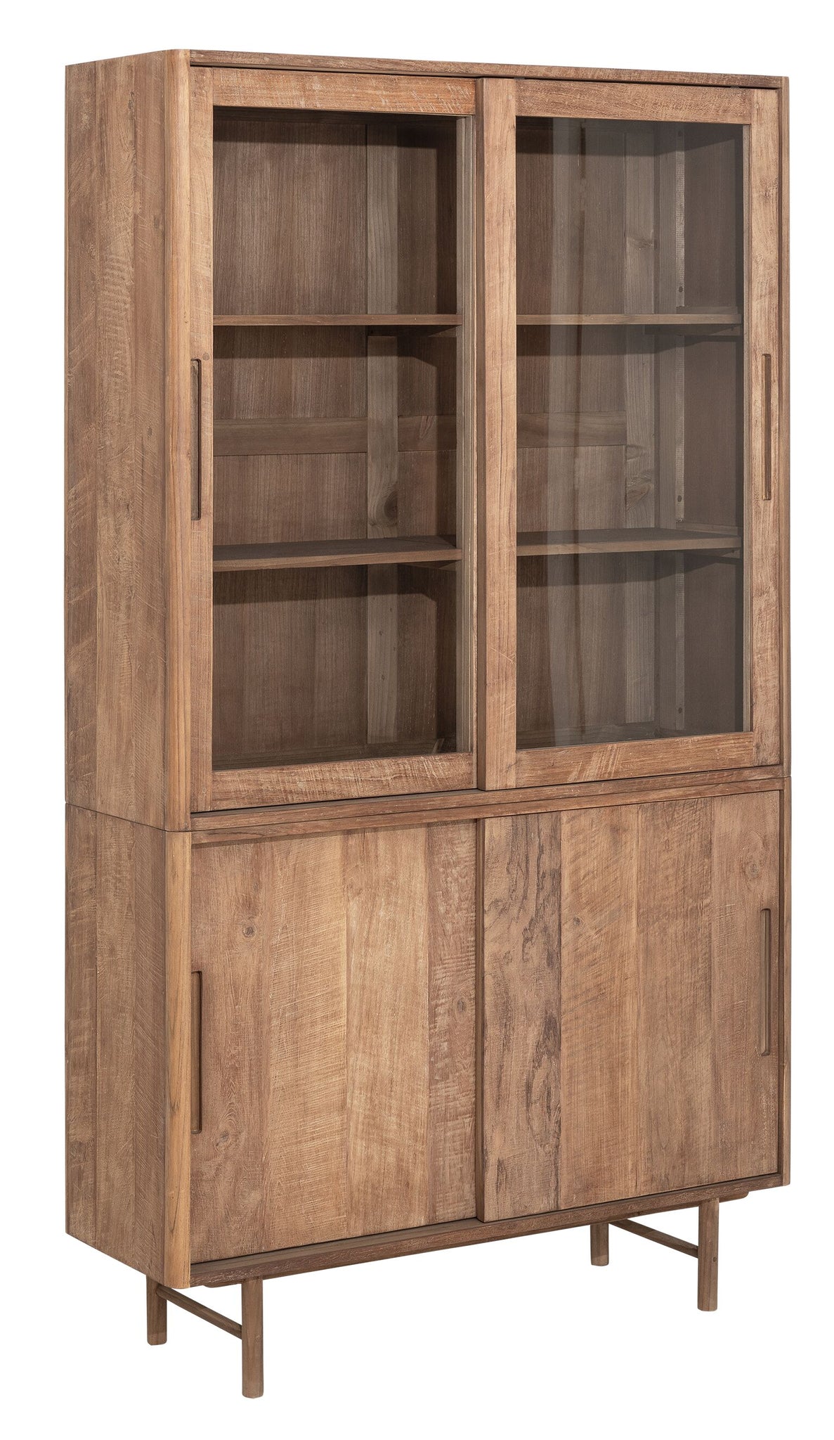 Vitrine Bliss medium, 2x2 schuifdeuren - DTP