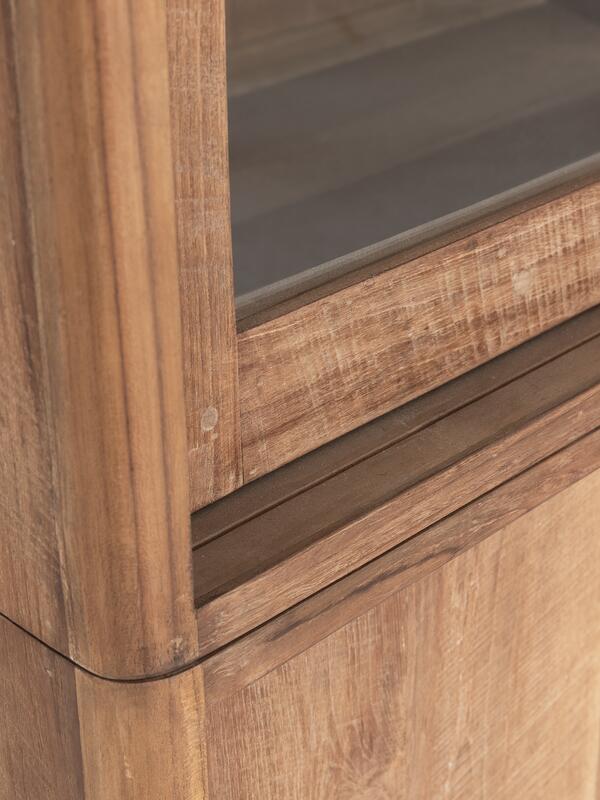 Vitrine Bliss medium, 2x2 schuifdeuren - DTP