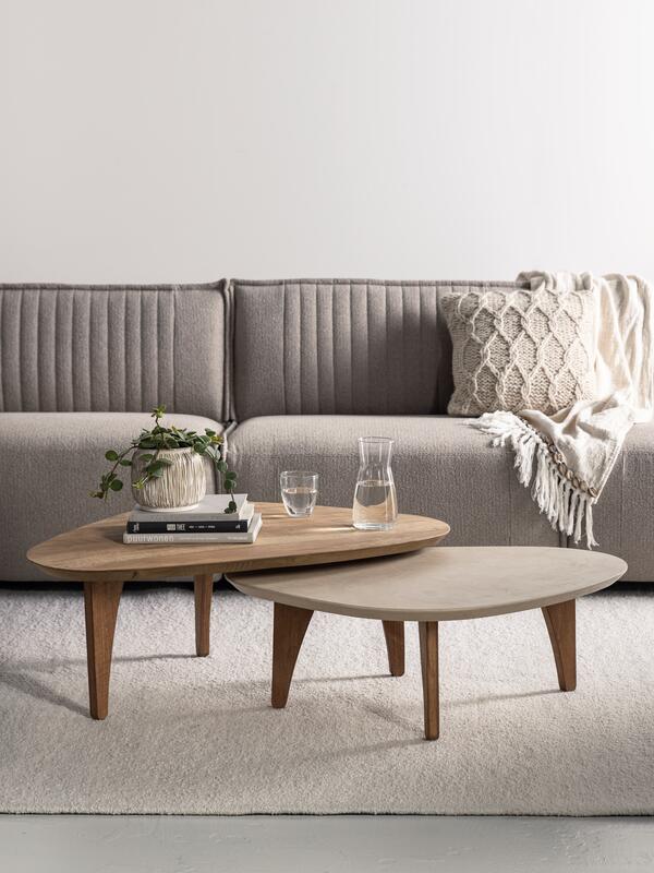 Salontafel Bliss Mortex pebble S/2 - DTP