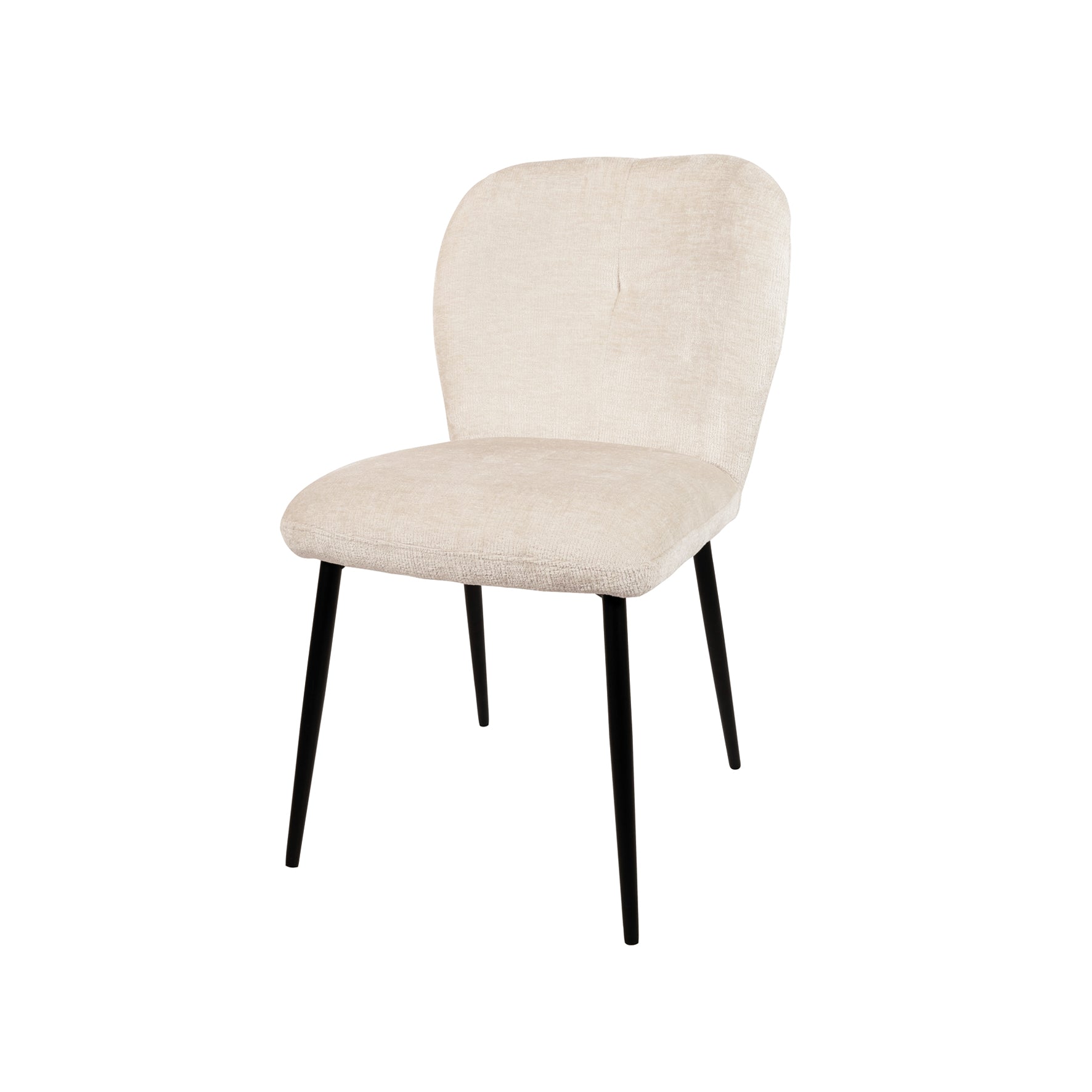 Chaise Bobby Ivoire (prix = lot de deux) - NW