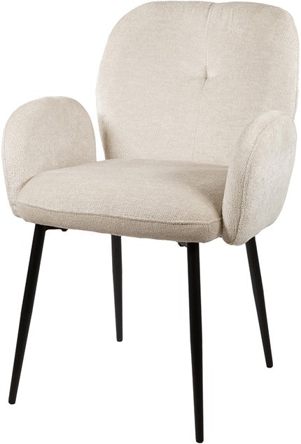 Stoel Bobby Ivoor (prijs = set van twee) - NW