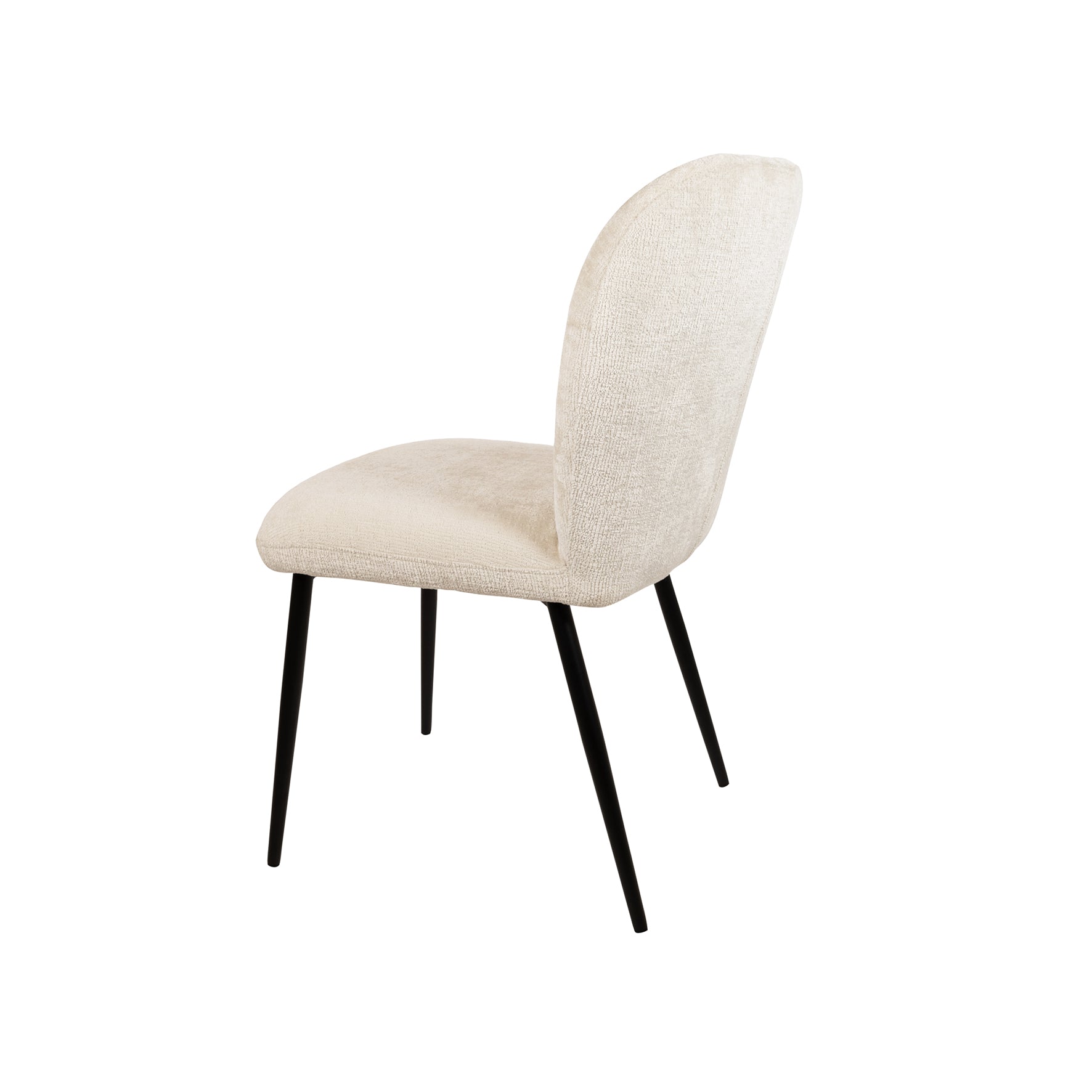 Chaise Bobby Ivoire (prix = lot de deux) - NW
