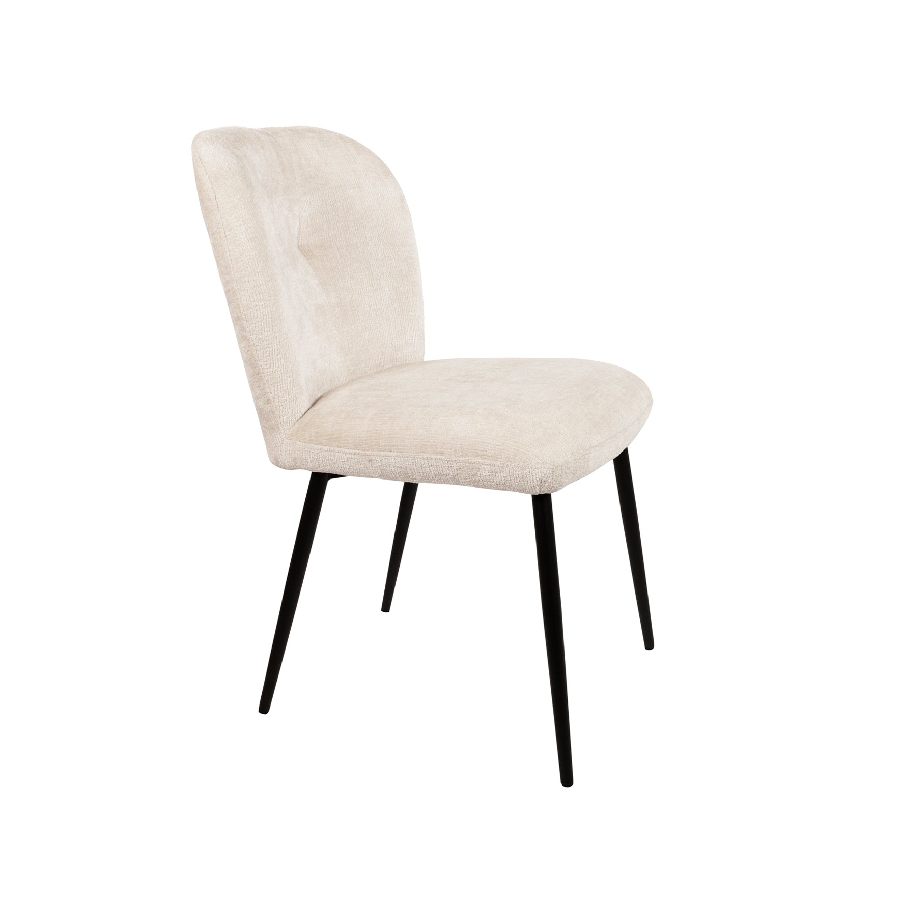 Chaise Bobby Ivoire (prix = lot de deux) - NW