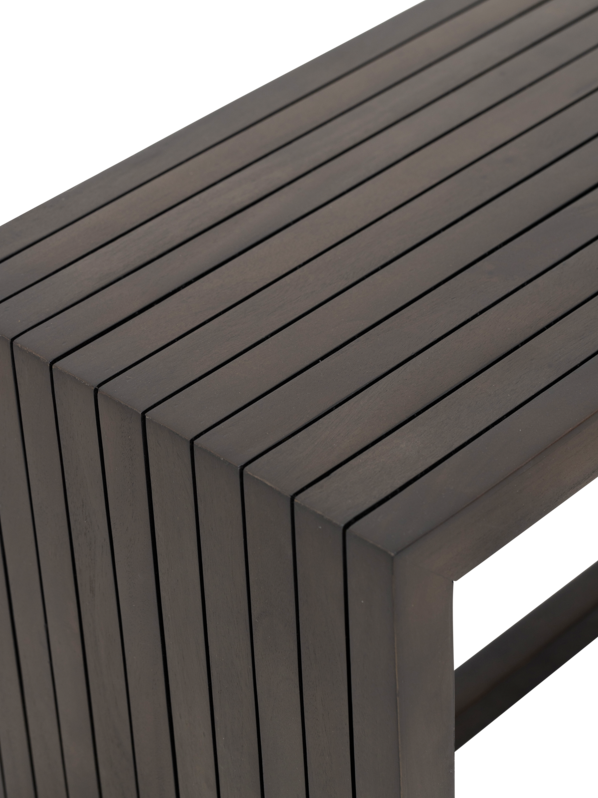 Bank tafel Maroon mahonie - DTP