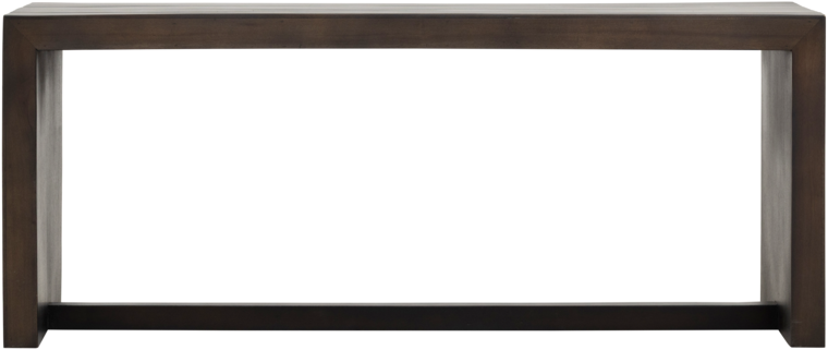 Bank tafel Maroon mahonie - DTP
