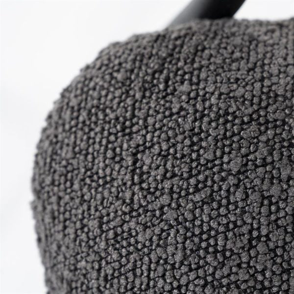 Barstoel Luka - bouclé - antraciet, beige, mosgroen of taupe - ELEO