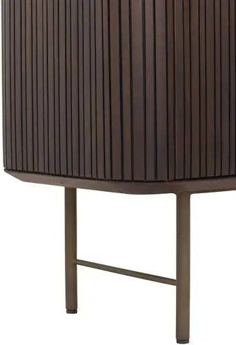 Bergkast Maroon 2-deurs mahonie - DTP