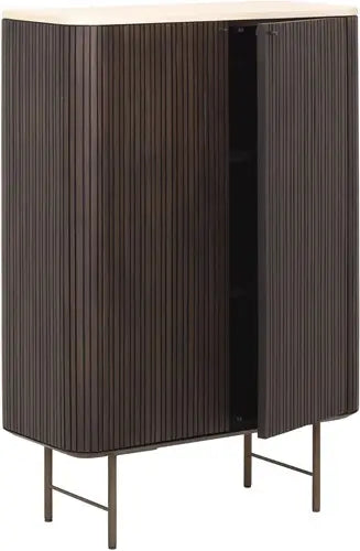 Bergkast Maroon 2-deurs mahonie - DTP