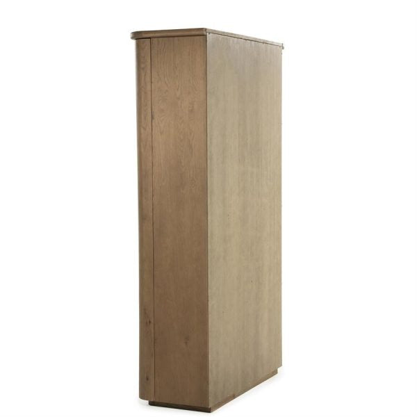 Bergkast Josh bruin eikenhout - Eleo
