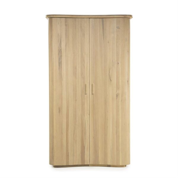 Bergkast Josh naturel eikenhout - Eleo