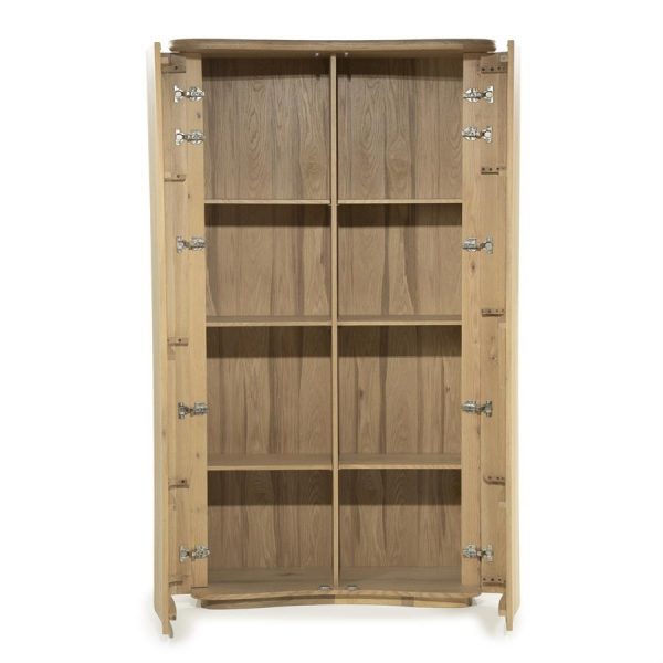 Bergkast Josh naturel eikenhout - Eleo