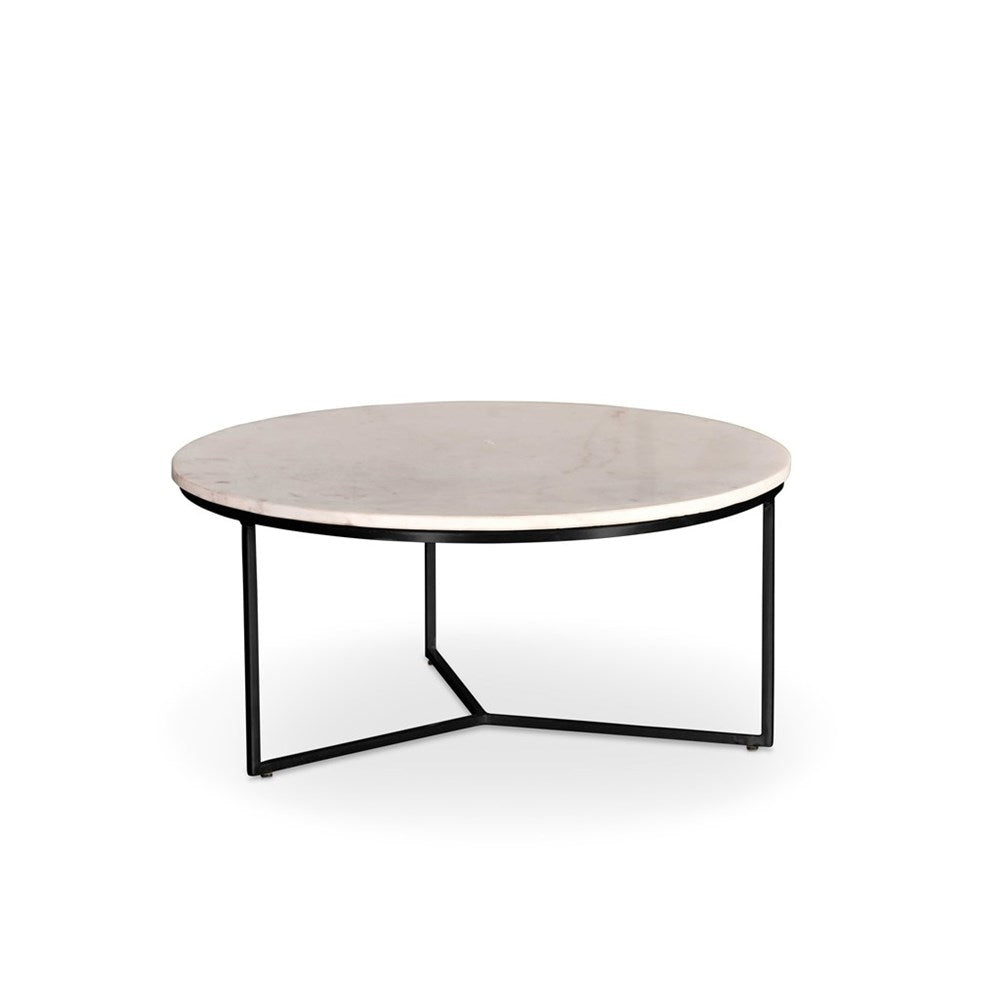 Table d’appoint Primo 60, marbre noir - VDC