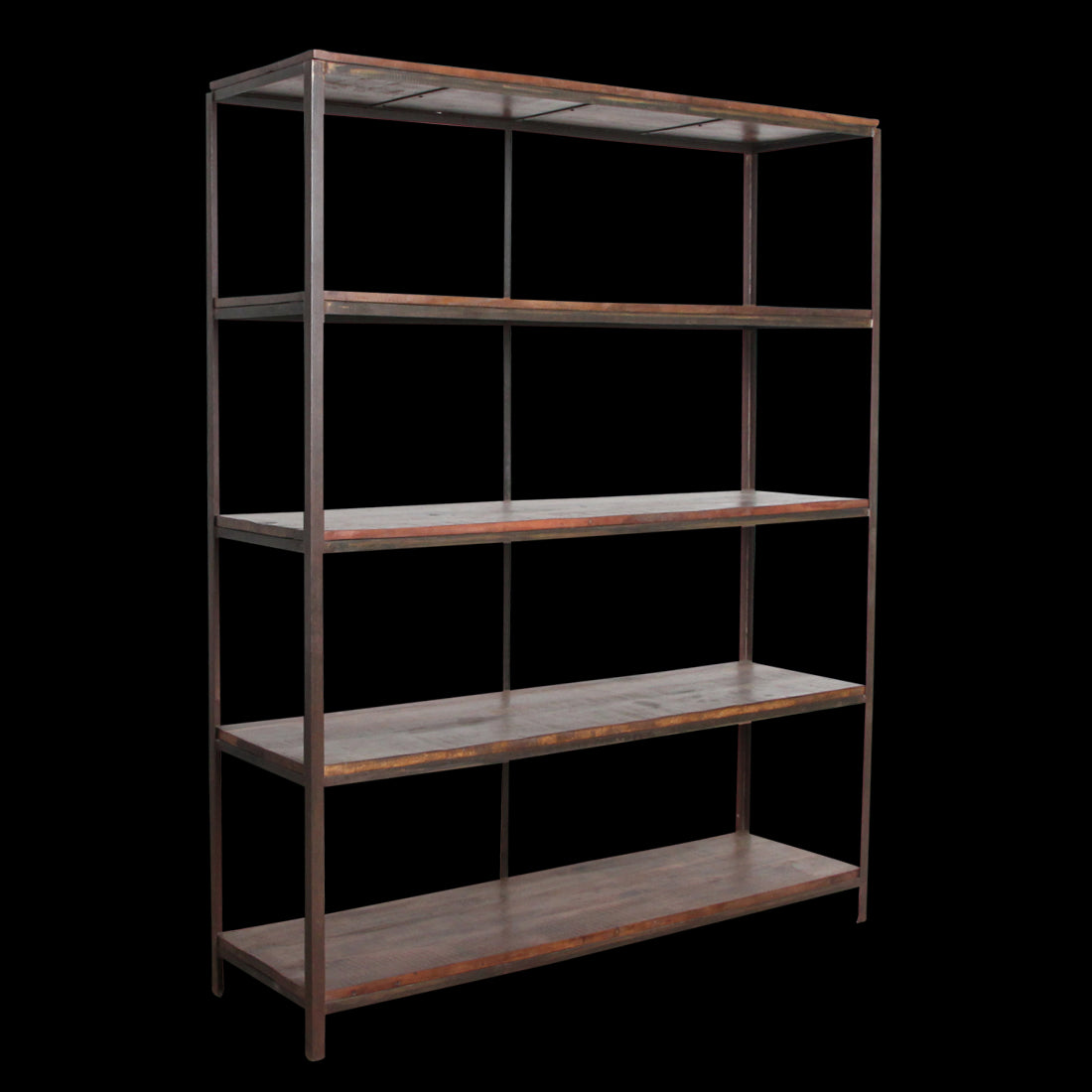 Boekenrek Factory houten planken - RAW