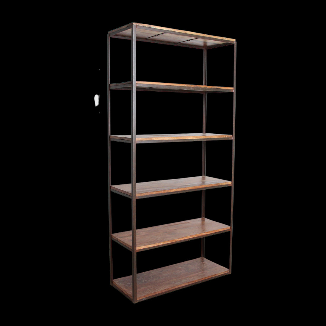 Boekenrek Factory S houten planken - RAW