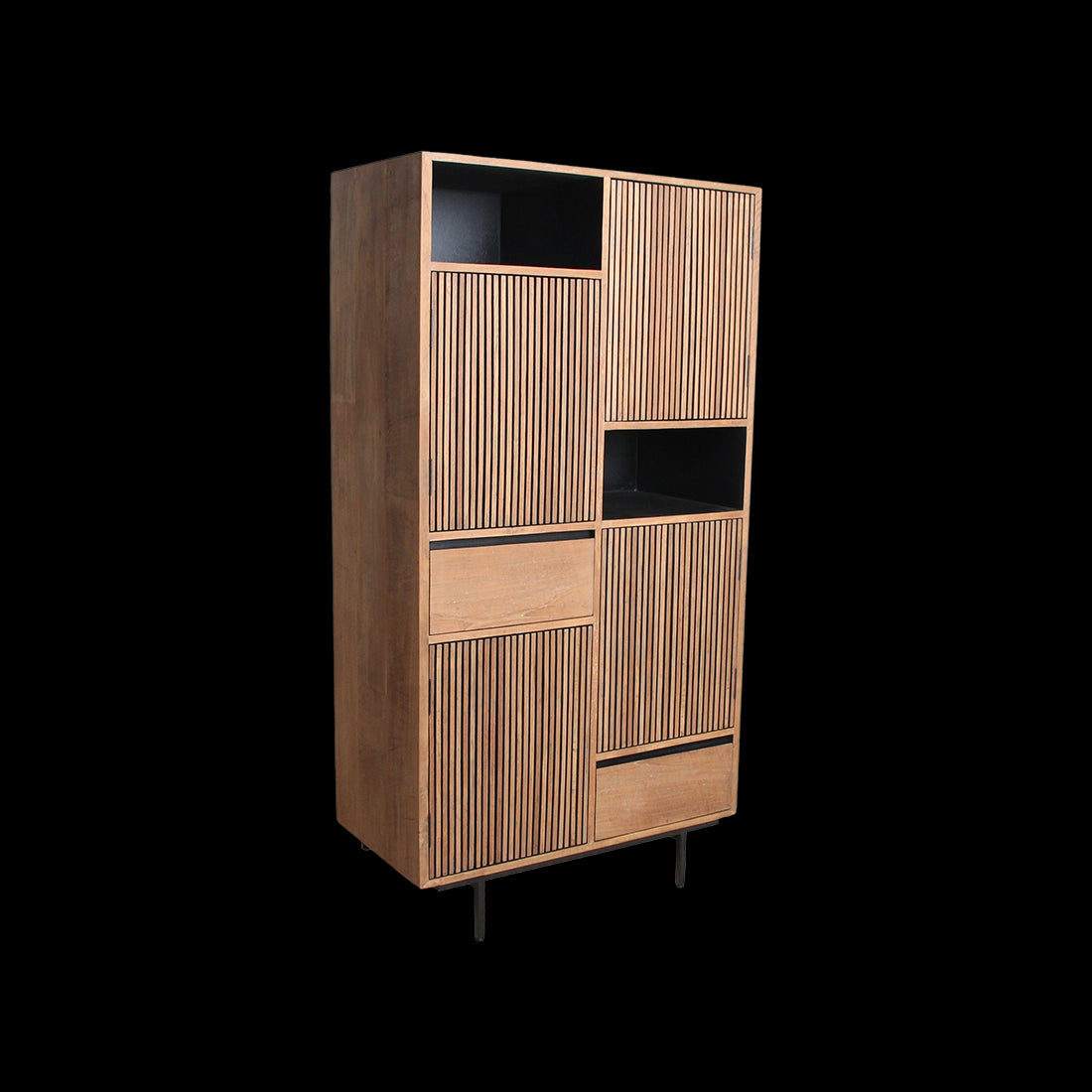 Bergkast Rhythm teak - RAW