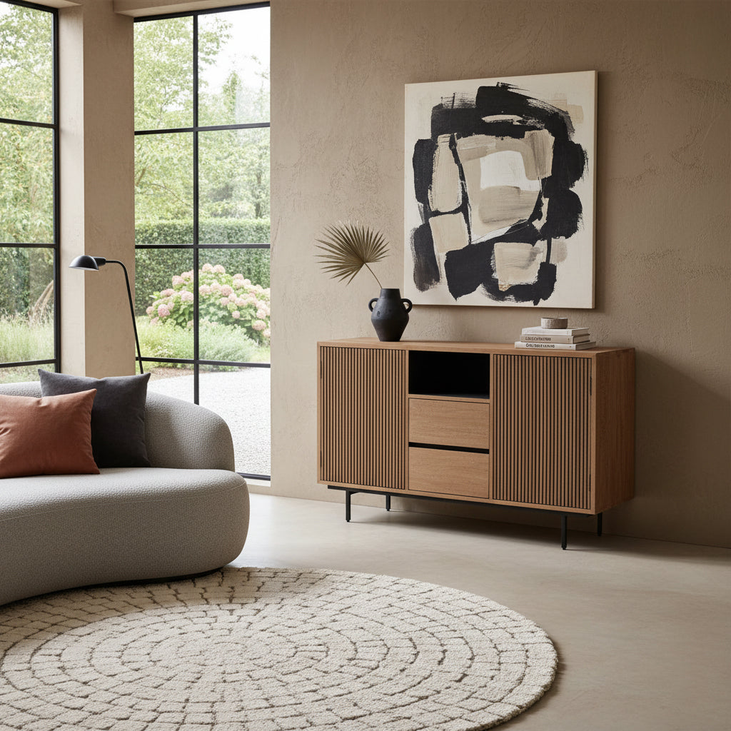 Dressoir Rhythm teak - RAW