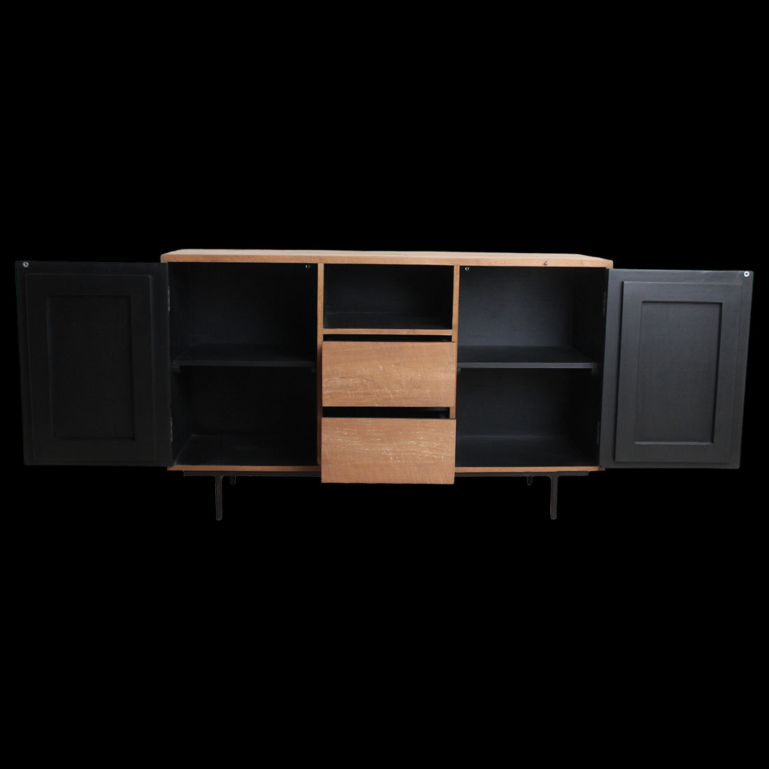 Dressoir Rhythm teak - RAW