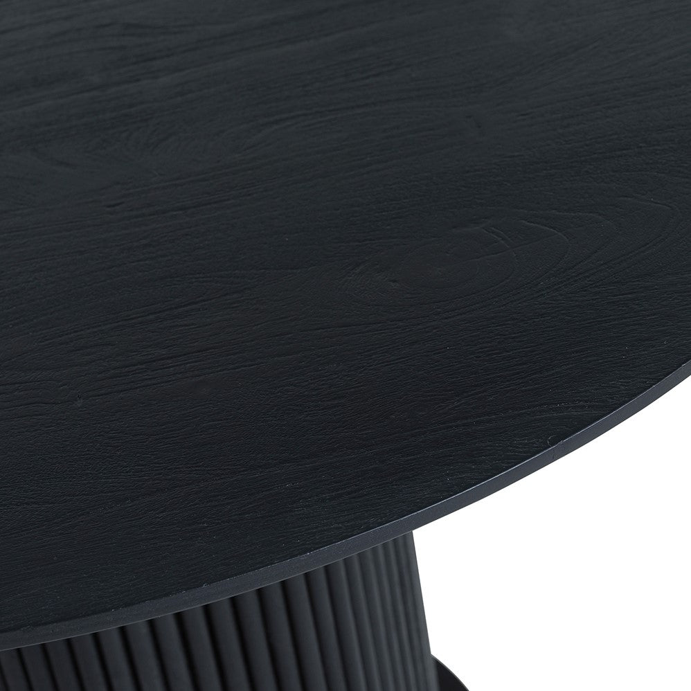 Table à manger Congo 120, acacia noir - NW