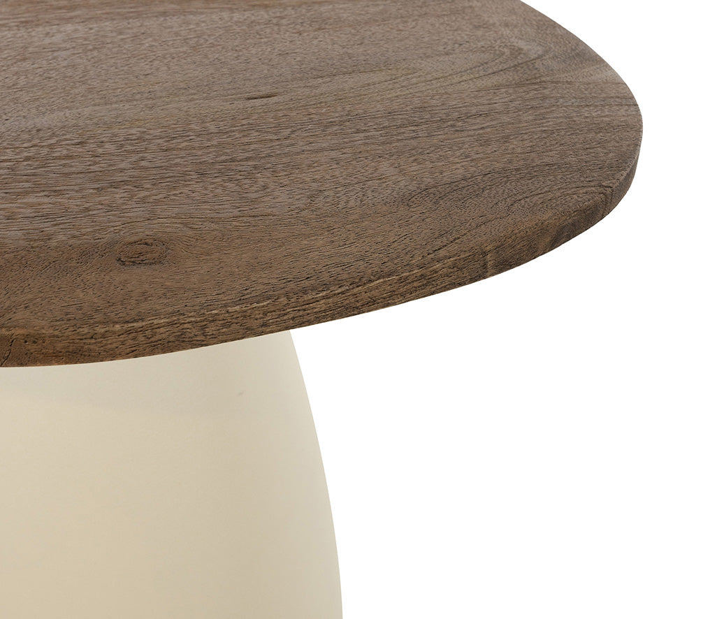 Salontafel organisch 65, H45, Malaga Brown- NW