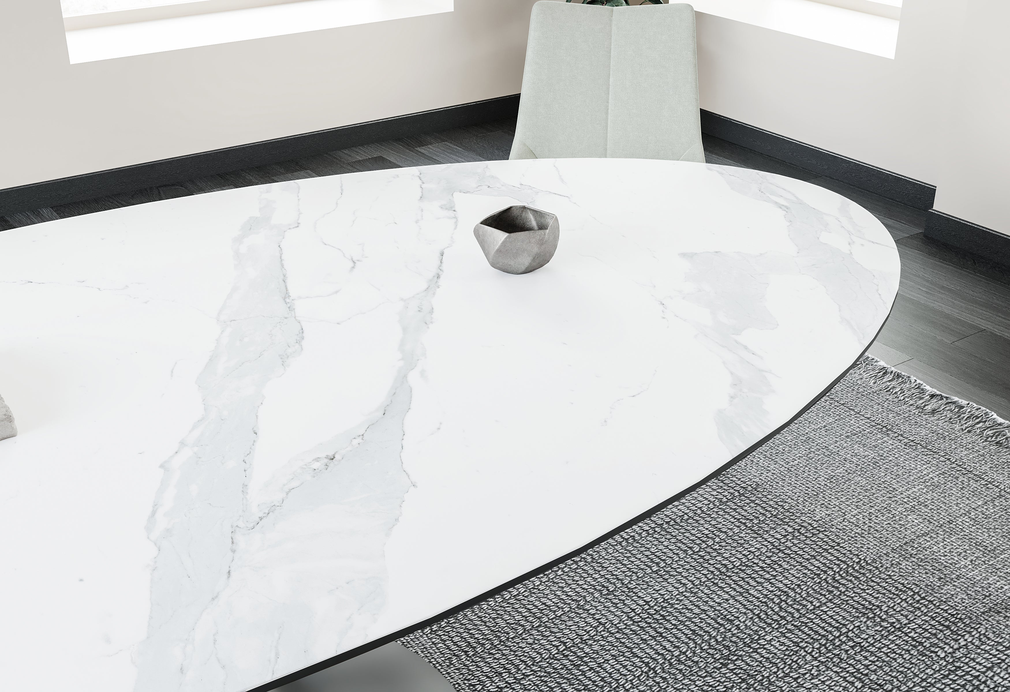Eettafel Calise, keramisch onregelmatig - LV