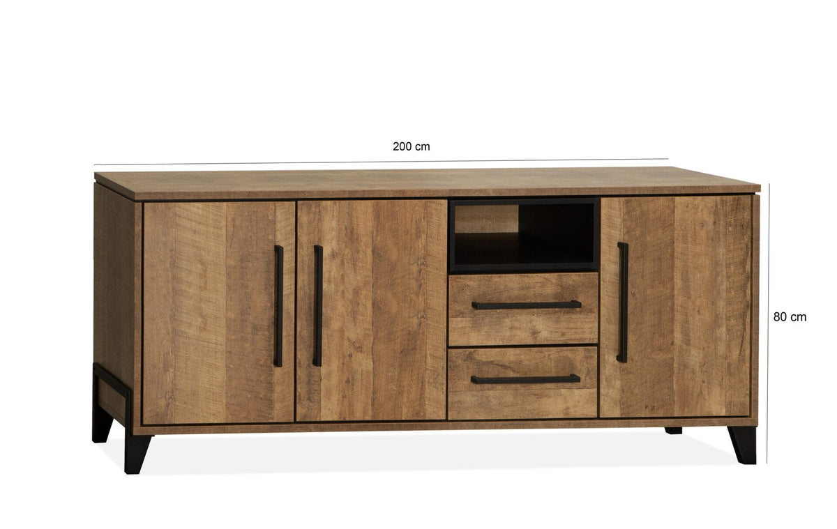Dressoir Maldini MX - 3deuren - LAATSTE STUK SHOWROOM AAN -40%