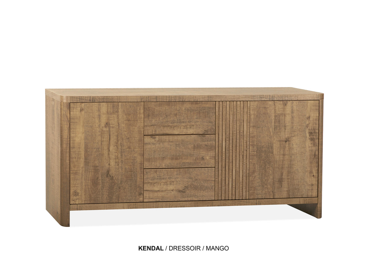 Dressoir Kendal 2deurs/3lades, Lamulux - MX