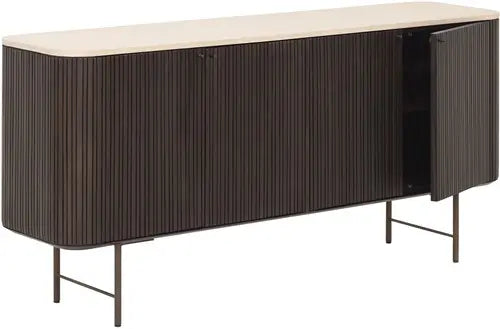 Dressoir Maroon 2X2-deurs mahonie - DTP