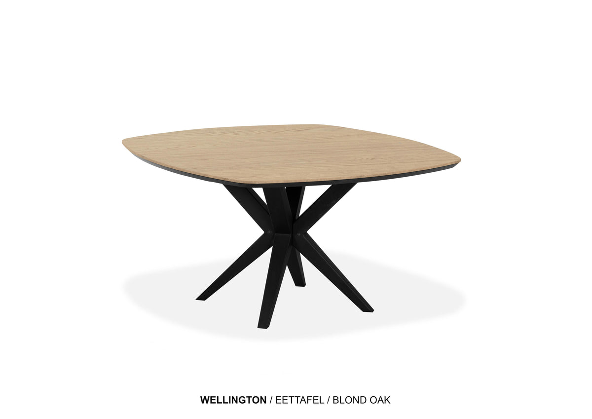 Eettafel Wellington Deens vierkant lamulux - MX