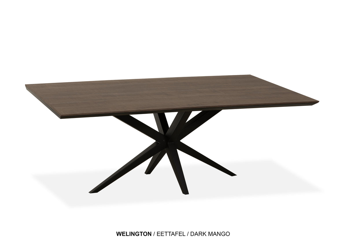 Eettafel Wellington rechthoekig lamulux - MX