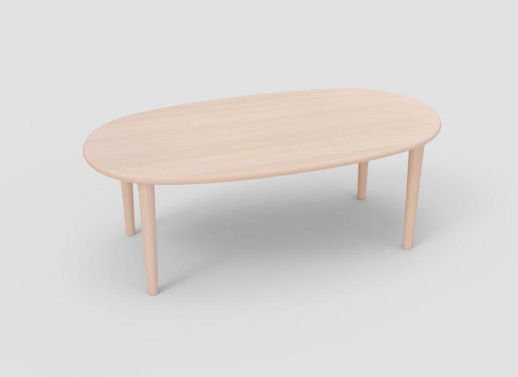Eettafel Sento 210 ovaal eik (4 kleuren) - THS