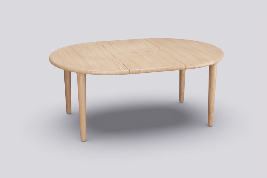 Eettafel Sento verlengbaar 130/186 eik (4 kleuren) - THS
