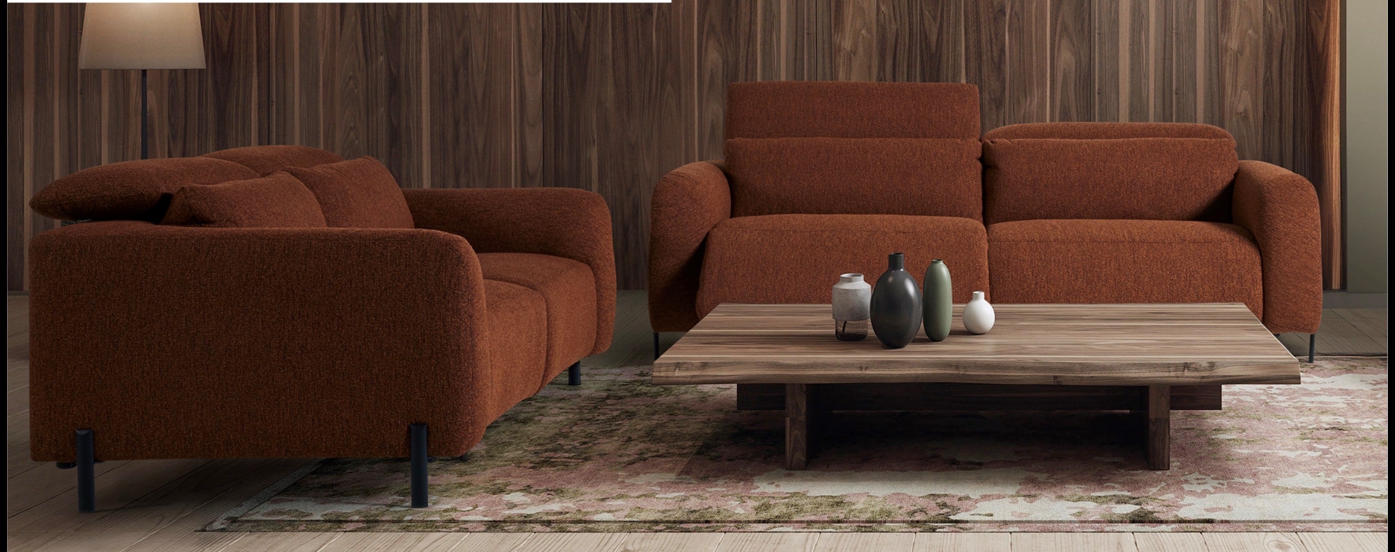 Salonset Pukser met relax en regelbare hoofdsteunen - GL