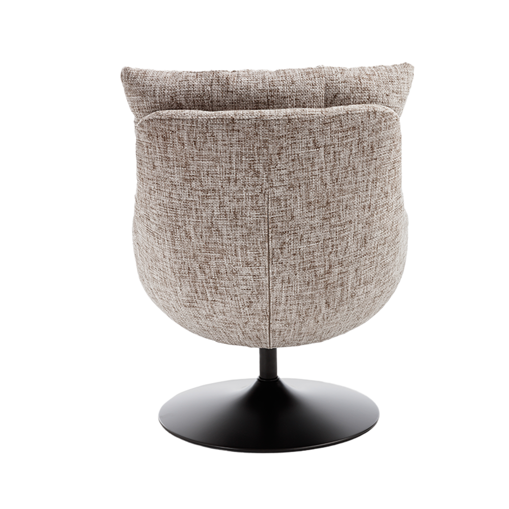 Fauteuil Force roterend - beige of donkergrijs - TWL