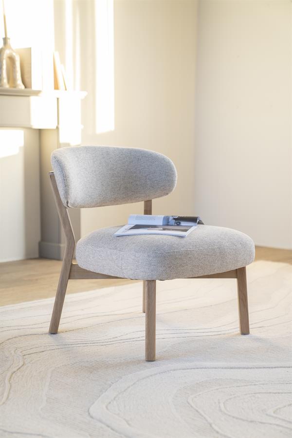 Clubzetel Mikky naturel eikenhout - Eleo
