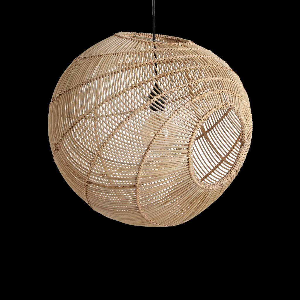 Luna rotan hanglamp Sphere - 50x52x50 cm - RAW