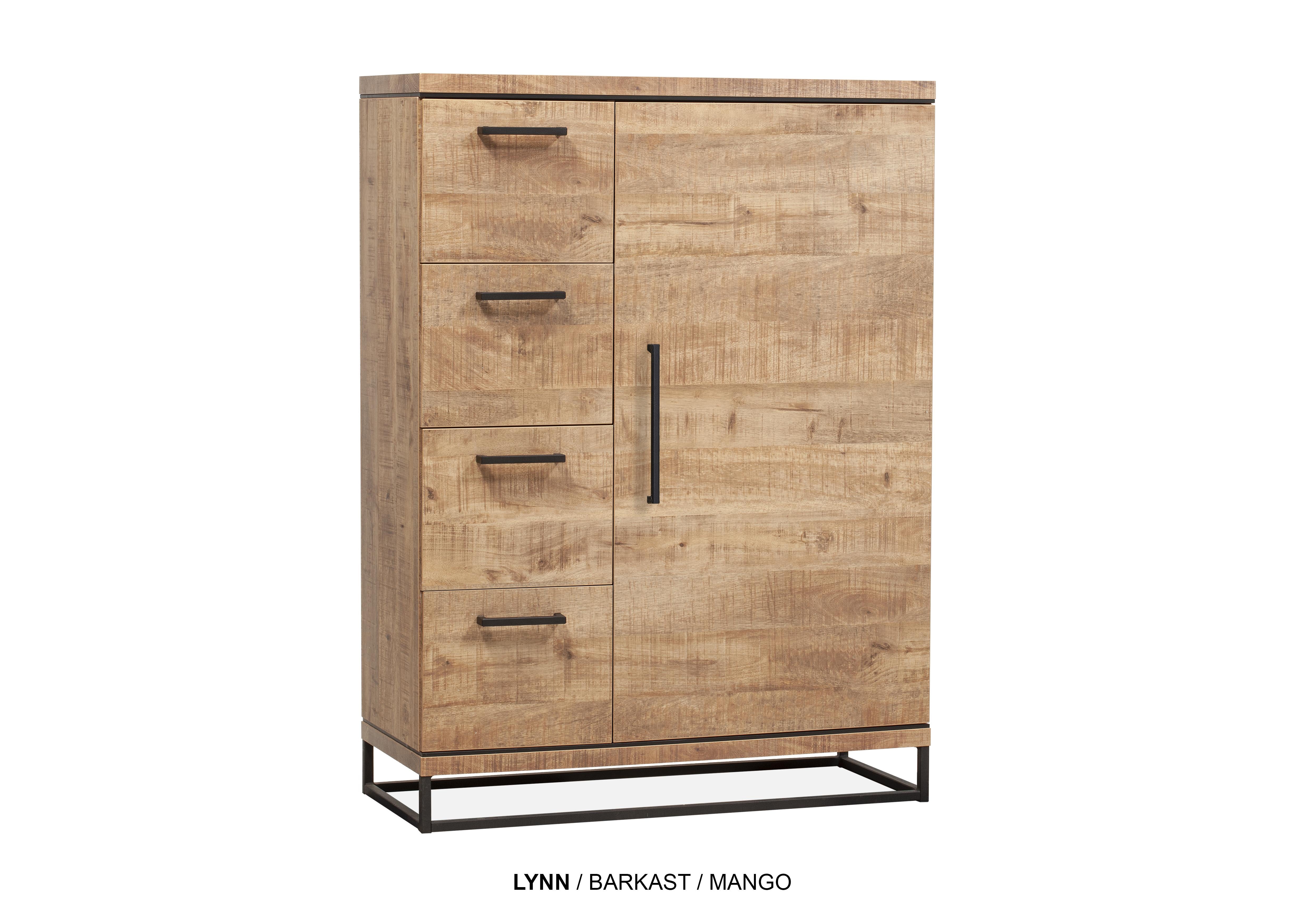 Barkast Lynn MX - 1deur/4lades