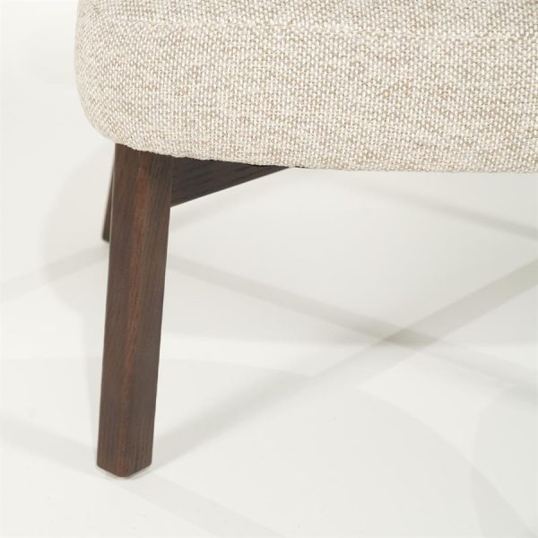 Clubzetel Mikky bruin eikenhout - Eleo