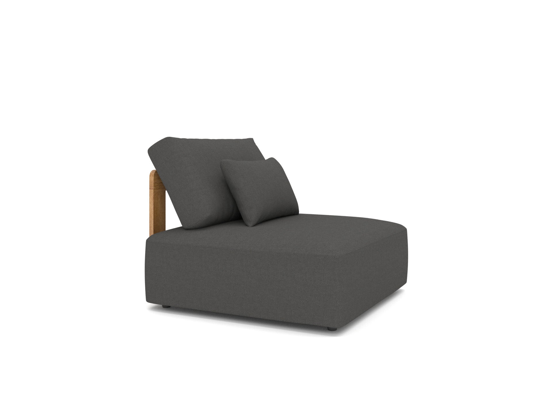 outdoor set Rafa teak - stof antraciet - GS